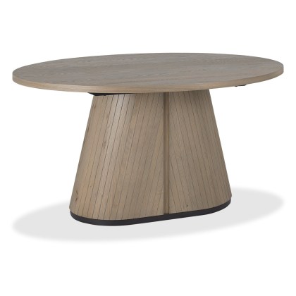 Luma Grey Oiled Oak & Peppercorn 4 Seater Dining Table (150 x 110cm) Luma Grey Oiled Oak & Peppercorn 4 Seater Dining Table (150 x 110cm)