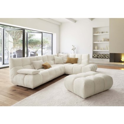 Kingsley Corner Element with 1 Seat and End - Left - Module (108 cm x 211cm) by 3C Candy Kingsley Corner Element with 1 Seat and End - Left - Module (108 cm x 211cm) by 3C Candy