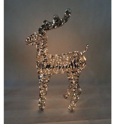 LED Gold Foil Reindeer 600L 60cms LED Gold Foil Reindeer 600L 60cms
