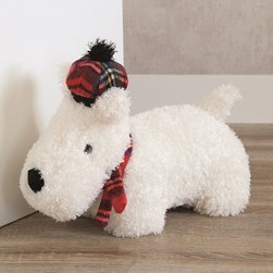 Xmas Westie Doorstop 30 x 40cms Xmas Westie Doorstop 30 x 40cms