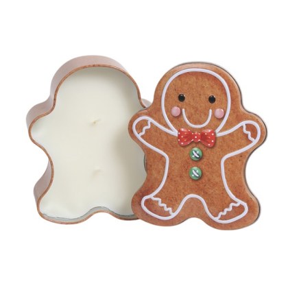 Gingerbread Scented Candle Tin 14cms Gingerbread Scented Candle Tin 14cms