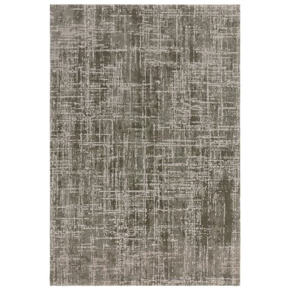 Kuza Abstract Green Rug by Asiatic Kuza Abstract Green Rug by Asiatic