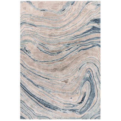 Katherine Carnaby Tuscany Azzuro Marble Rug by Asiatic Katherine Carnaby Tuscany Azzuro Marble Rug by Asiatic