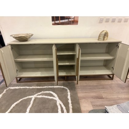 Whitebone 225cm Sideboard by Richmond Interiors (Showroom Clearance) Whitebone 225cm Sideboard by Richmond Interiors (Showroom Clearance)