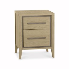 Rimini 2 Drawer Nightstand by Bentley Designs Rimini 2 Drawer Nightstand by Bentley Designs