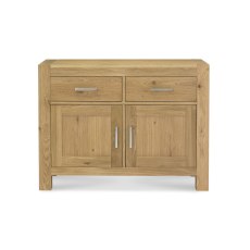 Turin Light Oak Narrow Sideboard by Bentley Designs