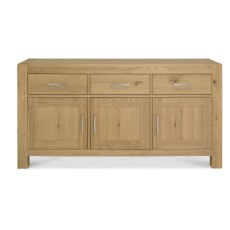 Turin Light Oak Wide Sideboard by Bentley Designs by Bentley Designs