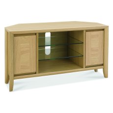 Bergen Oak Corner Entertainment Unit by Bentley Designs Bergen Oak Corner Entertainment Unit by Bentley Designs