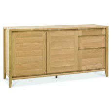 Bergen Oak Wide Sideboard by Bentley Designs Bergen Oak Wide Sideboard by Bentley Designs