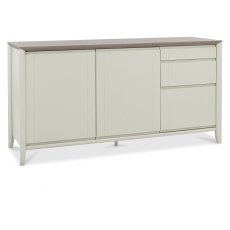 Bergen Grey Washed Oak & Soft Grey Wide Sideboard by Bentley Designs Bergen Grey Washed Oak & Soft Grey Wide Sideboard by Bentley Designs