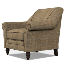 Dalmore Accent Chair (All Tweed) by Tetrad Harris Tweed