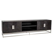 Blackbone 220cm TV Sideboard (Silver Collection) by Richmond Interiors Blackbone 220cm TV Sideboard (Silver Collection) by Richmond Interiors