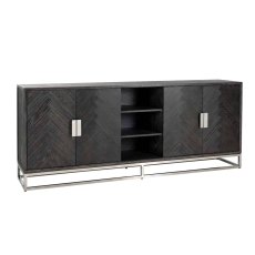 Blackbone 225cm Sideboard (Silver Collection) by Richmond Interiors Blackbone 225cm Sideboard (Silver Collection) by Richmond Interiors