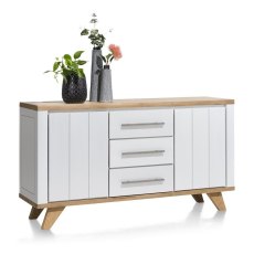 Jardin 160cm Sideboard (White) by Habufa