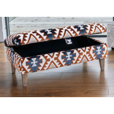 Vermont Legged Ottoman by Alstons Vermont Legged Ottoman by Alstons