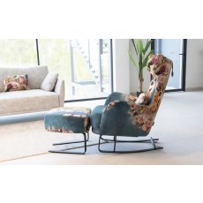 Kangou Rocking Chair by Fama Kangou Rocking Chair by Fama
