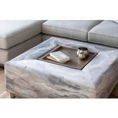 Atlanta Table Stool (Square) by Meridian Upholstery