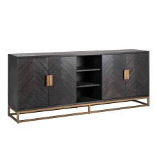 Blackbone 225cm Sideboard (Brass Collection) by Richmond Interiors Blackbone 225cm Sideboard (Brass Collection) by Richmond Interiors