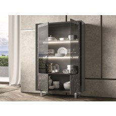 Sky 2 Door Display Cabinet by Euro Designs Sky 2 Door Display Cabinet by Euro Designs