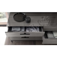 Novecento 6 Drawer Wide Dresser by ALF Italia Novecento 6 Drawer Wide Dresser by ALF Italia