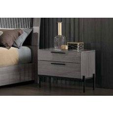 Novecento 2 Drawer Nightstand by ALF Italia Novecento 2 Drawer Nightstand by ALF Italia