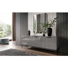Novecento 3 Door Large Sideboard by ALF Italia Novecento 3 Door Large Sideboard by ALF Italia