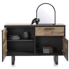 Avalon 130cm Sideboard with 2 Doors & 1 Drawer by Habufa