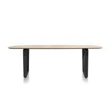 Livada 250 x 108cm Rounded Dining Table by Habufa