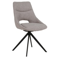 Barefoot Swivel Dining Chair (Grey) by Vida Living Barefoot Swivel Dining Chair (Grey) by Vida Living