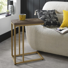 Athens Fumed Oak Sofa Table by Bentley Designs Athens Fumed Oak Sofa Table by Bentley Designs