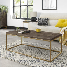 Athens Fumed Oak Coffee Table by Bentley Designs Athens Fumed Oak Coffee Table by Bentley Designs