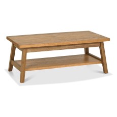 Regent Rustic Oak Coffee Table by Bentley Designs Regent Rustic Oak Coffee Table by Bentley Designs