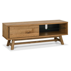 Regent Rustic Oak Entertainment Unit by Bentley Designs Regent Rustic Oak Entertainment Unit by Bentley Designs