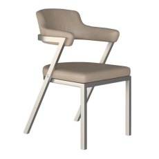 Freya Dining Chair by HND (Taupe Faux Leather) Freya Dining Chair by HND (Taupe Faux Leather)