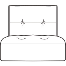 Gravina Armless Chair Section (76cm) by Italia Living Gravina Armless Chair Section (76cm) by Italia Living