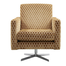 Marmaduke Club Swivel Chair by Ashwood Designs