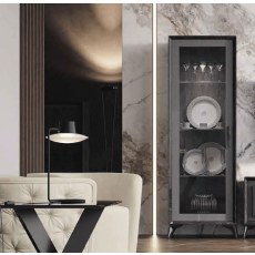 Krystal 1 Door Vitrine by Camel Group Krystal 1 Door Vitrine by Camel Group