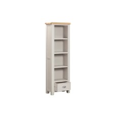 Queensbury Painted Slim Bookcase