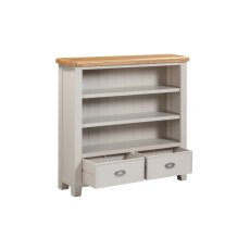 Queensbury Painted Low Bookcase