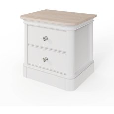 Chatsworth Wide 2 Drawer Bedside Chatsworth Wide 2 Drawer Bedside