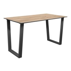 Nino 140 x 80cm Dining Table Oak Effect Ceramic Dining Table Nino 140 x 80cm Dining Table Oak Effect Ceramic Dining Table