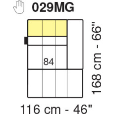 Tuniz RHF Chaise Longue Maxi Big 1 Arm Module by Marinelli Home Tuniz RHF Chaise Longue Maxi Big 1 Arm Module by Marinelli Home