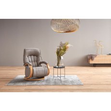 Mosel Midi Manual Recliner Lounge Chair (8948-27S) by Himolla Mosel Midi Manual Recliner Lounge Chair (8948-27S) by Himolla