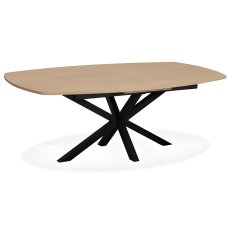 Chesterfield 160-210 x 100cm Extending Dining Table (Danish Oval Version) by MaxFurn Chesterfield 160-210 x 100cm Extending Dining Table (Danish Oval Version) by MaxFurn
