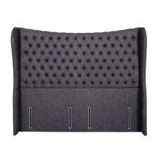 Elizabeth Winged Eurowide Headboard by Hypnos Beds Elizabeth Winged Eurowide Headboard by Hypnos Beds