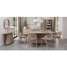 Luma Scandi Oak & Peppercorn 6 Seater Dining Table (200 x 110cm) Luma Scandi Oak & Peppercorn 6 Seater Dining Table (200 x 110cm)