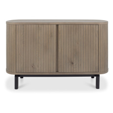Luma Grey Oiled Oak & Peppercorn Narrow Sideboard Luma Grey Oiled Oak & Peppercorn Narrow Sideboard