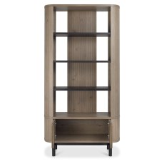 Luma Grey Oiled Oak & Peppercorn Open Display Unit Luma Grey Oiled Oak & Peppercorn Open Display Unit