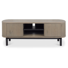 Luma Grey Oiled Oak & Peppercorn Entertainment Unit Luma Grey Oiled Oak & Peppercorn Entertainment Unit