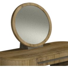 Luma Knotty Oak & Weathered Oak Vanity Mirror Luma Knotty Oak & Weathered Oak Vanity Mirror